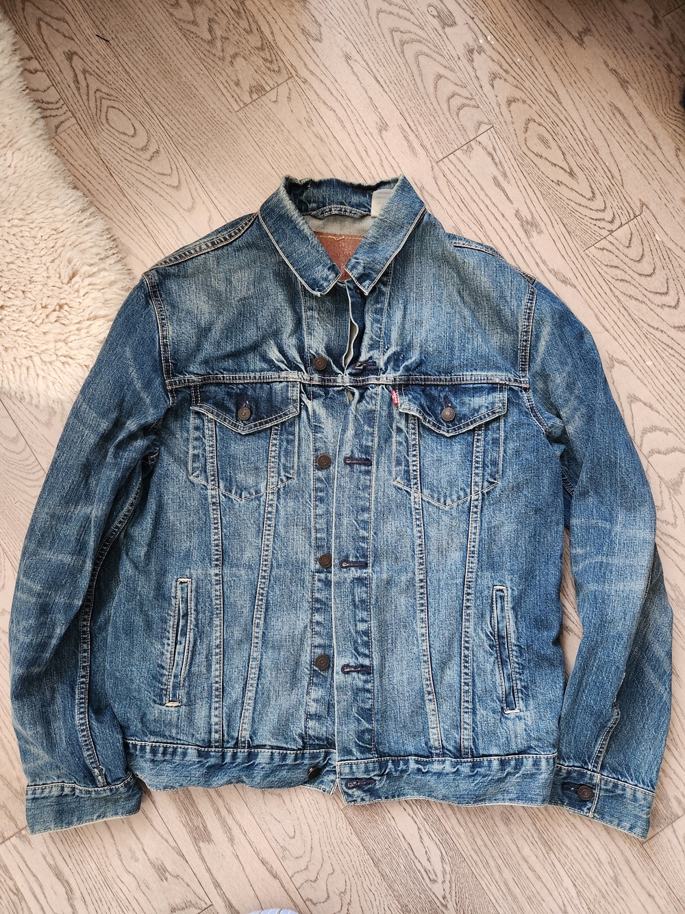 Levi's Men's Blue Denim Jacket XL